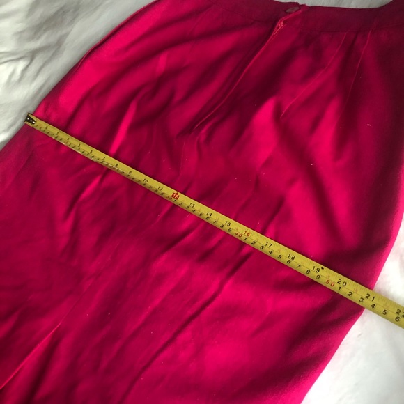 Vintage 100% Silk Matching Skirt Suit Set - Picture 11 of 15